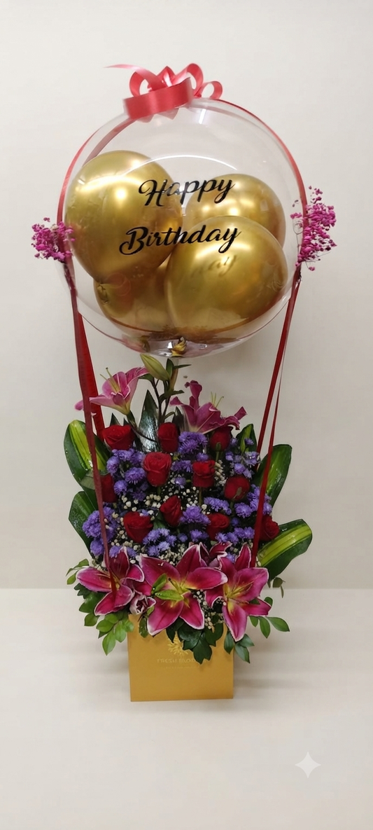 Birthday Of Balloons Bouquet