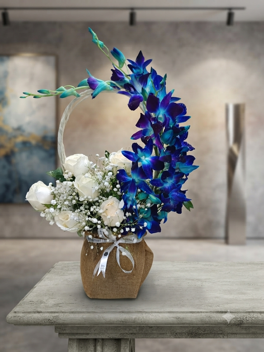 Blue Orchid Bouquet